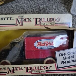 True Value Red Mack Bulldog Die-Cast Delivery Van Toy